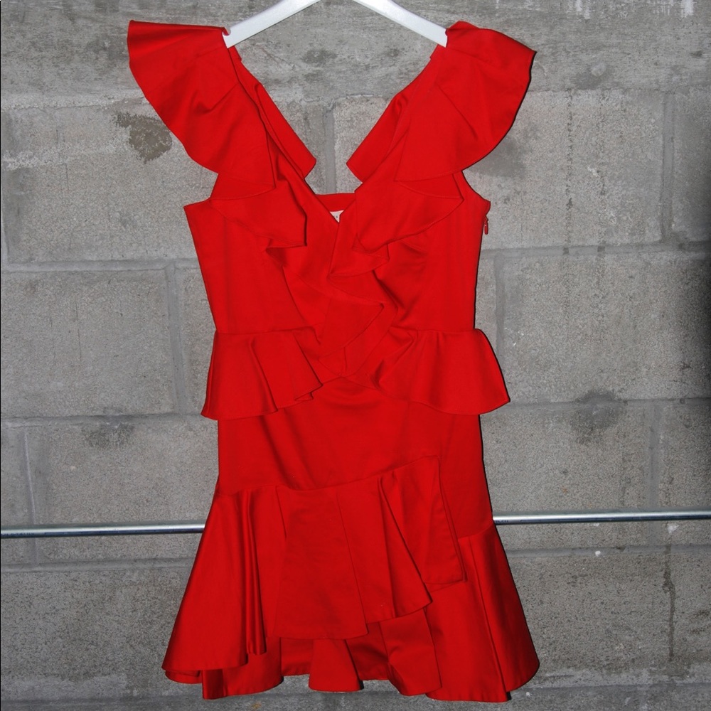 Rebecca Taylor Red Dress